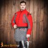 Round Ring Chainmail Skirt, Dome Riveted, 8mm 18 gauge, Mild Steel