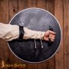 Viking Wooden Round Shield Handmade with Steel Umbo