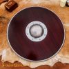 Viking Wooden Round Shield Handmade with Steel Umbo