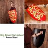 King Richard The Lionheart Decorative Steel Shield Royal Coat of Arms