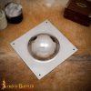 Square Shield Boss Handmade Steel Umbo for Roman Scutum Shields