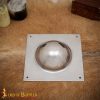 Square Shield Boss Handmade Steel Umbo for Roman Scutum Shields