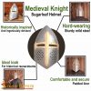 Medieval Sugar Loaf Helmet Crusader Knight helm 16 gauge