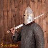 Medieval Sugar Loaf Helmet Crusader Knight helm 16 gauge