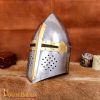Medieval Sugar Loaf Helmet Crusader Knight helm 16 gauge