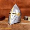 Medieval Sugar Loaf Helmet Crusader Knight helm 16 gauge