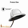 13th-14th Century Kettle Hat Infantry Helmet with Leather Liner 16 gauge