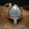 Medieval Norman Nasal Steel Helmet with Leather Liner