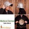Medieval German Sallet Helmet with Padded Liner 16gauge