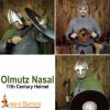 11th century Olmutz Nasal Helmet with Leather Liner