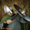 11th century Olmutz Nasal Helmet with Leather Liner
