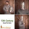 13th Century Great Helm / Pot Helm 16 gauge
