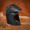 “Guiron the Courteous” 14th Century Knightly Visored Bascinet