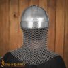 Viking Spectacle Helmet with Butted Chainmail Camail 16gauge