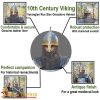 10th century Viking Varangian Rus Slav Gnezdovo helmet with Butted Chainmail Camail 14 gauge