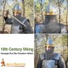 10th century Viking Varangian Rus Slav Gnezdovo helmet with Butted Chainmail Camail 16 gauge