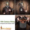 10th century Viking Varangian Rus Slav Gnezdovo helmet with Butted Chainmail Camail 16 gauge