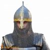 10th century Viking Varangian Rus Slav Gnezdovo helmet with Butted Chainmail Camail 14 gauge