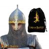 10th century Viking Varangian Rus Slav Gnezdovo helmet with Butted Chainmail Camail 16 gauge