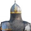 10th century Viking Varangian Rus Slav Gnezdovo helmet with Butted Chainmail Camail 16 gauge