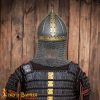 10th century Viking Varangian Rus Slav Gnezdovo helmet with Butted Chainmail Camail 16 gauge
