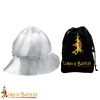 Burgundian Kettle Helmet Historically Accurate 15th century helmet