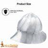 Burgundian Kettle Helmet Historically Accurate 15th century helmet