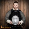 14th Century Full Visor Bascinet Helmet 14 gauge