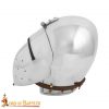 Medieval Klappvisor Bascinet Helmet with Padded Liner