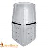 13th / 14th Century Great / Pot Helm Medieval Knight Steel Helmet