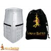 13th / 14th Century Great / Pot Helm Medieval Knight Steel Helmet