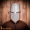13th / 14th Century Great / Pot Helm Medieval Knight Steel Helmet