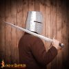 13th / 14th Century Great / Pot Helm Medieval Knight Steel Helmet