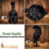 Greek Hoplite Blackened Corinthian Helmet
