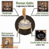 Roman Gallic Legionary's Decorative Steel Helmet