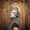 Roman Gallic Legionary's Decorative Steel Helmet