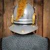Roman Gallic Legionary's Decorative Steel Helmet