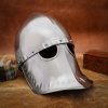 Early Medieval Italo - Norman Steel Helmet 16 gauge