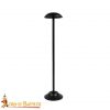 Handmade Iron 25" Tall Helmet Stand for Helmets with or without Aventail