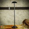Handmade Iron 25" Tall Helmet Stand for Helmets with or without Aventail