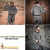 Round Ring Chainmail Hauberk Shirt, Butted, 10 mm 16 gauge, Mild Steel