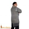 Round Ring Chainmail Hauberk Shirt, Butted, 10 mm 16 gauge, Mild Steel