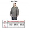 Round Ring Chainmail Hauberk Shirt, Butted, ID 9 mm, Natural
