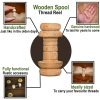Handcrafted Wooden Thread Small Reel