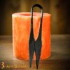 Antique Iron Yarn Snip Scissors Handmade Fully Functional Accessory