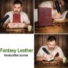 Fantasy Embossed Journal Handcrafted Genuine Leather Diary Notes
