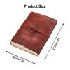 Leather Journal with Celtic Cross and Tree of Life
