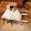 Fleur de Lys Genuine Leather Journal