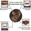 Captain Jack Sparrow Handcrafted Genuine Leather Belt