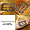 Captain Jack Sparrow Belt Buckle for Pirate Cosplay Reenactment
